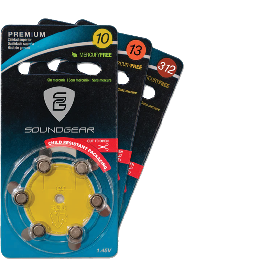 SoundGear Batteries